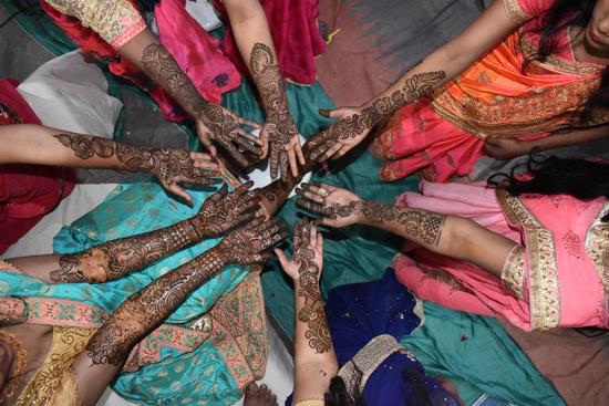 A Pagan Wedding 1 Image of a Pagan Wedding ceremony with nature-inspired decorations and rituals