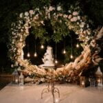 Rain on a wedding day can bring good luck, symbolizing fertility and cleansing for a new life together