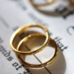 Which Ring Goes First Engagement or Wedding Proper ring order: Engagement ring first, wedding ring second. Keyword: WHICH RING GOES FIRST ENGAGEMENT OR WEDDING