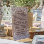 Have a Blessed Wedding Day Beautiful couple exchanging vows on their blessed wedding day