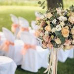 Consider a burgundy tie for a stylish pop of color
