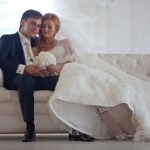 a white polka dot dress for a wedding. Can you wear white polka dots to a wedding