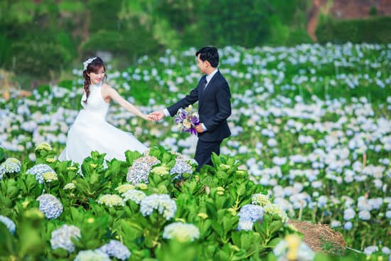Decorate wedding cake with charming real flowers for a beautiful touch